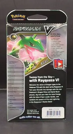V Battle Deck [Rayquaza V] - Pokemon TCG Sealed Deck Kit - Image 2