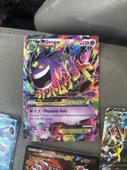 ALL 4 Pokemon TCG XY: Phantom Forces Mega M Gengar EX, EXGROUDON +free BLASTOISE - Image 5