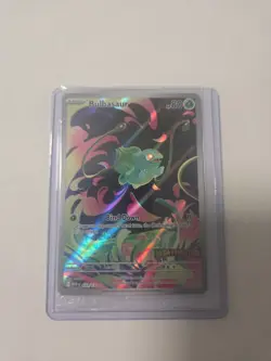Pokemon TCG Bulbasaur IR 133/132 Mega Evolutions Stamped - Image 1