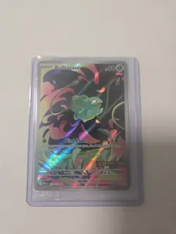 Pokemon TCG Bulbasaur IR 133/132 Mega Evolutions Stamped - Image 2