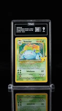 Venusaur 15/102 Holo SWSH Celebrations Classic Pokemon TAG 9 - Image 1