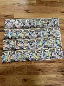 Prismatic Evolutions Booster Pack Lot 36 FACTORY SEALED PACKS Pokemon TCG 2025 - Image 1