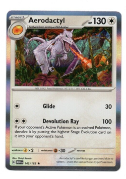 Aerodactyl - Holo Foil Rare Pokemon Card - Mint Condition - Image 1