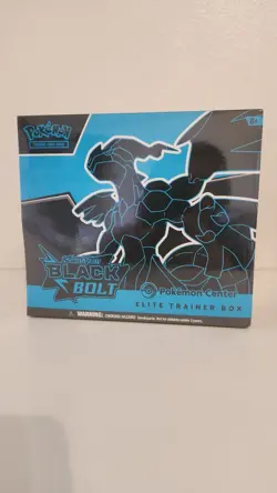Pokemon Center Black Bolt and White Flare ETB Set Factory Sealed - Image 2