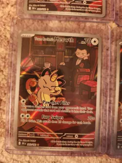 Pokemon Destined Rivals Team Rocket's Mewoth 4x Lot Great Condition - Image 4