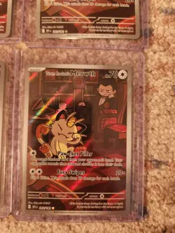 Pokemon Destined Rivals Team Rocket's Mewoth 4x Lot Great Condition - Image 5