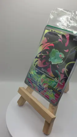 TCG Pokemon Bulbasaur 133/132 Mega Evolution IR Holo Stamped NM - Sealed!! - Image 2