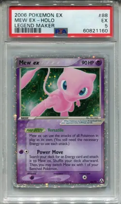 Pokemon Ex Legend Maker #88 Holo Ex Holo PSA 5 - Image 1