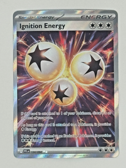 2025 Pokemon Phantasmal Flames Ignition Energy Ultra Rare 124/094 Free Shipping - Image 1