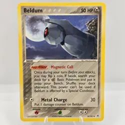 Pokemon Beldum 29/101 EX Hidden Legends Uncommon LP(Lightly Played) - Image 1