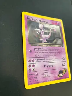 Pokemon TCG Rocket's Mewtwo [Rare - Holo] Gym Challenge 14/132 - NM - Image 4
