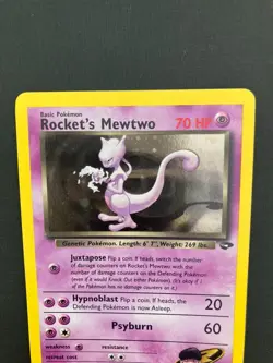 Pokemon TCG Rocket's Mewtwo [Rare - Holo] Gym Challenge 14/132 - NM - Image 5