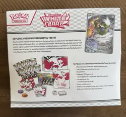 Pokemon TCG Scarlet & Violet White Flare Elite Trainer Box Factory Sealed ETB - Image 2