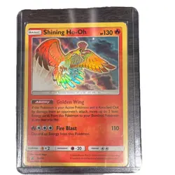 Pokemon Shining Ho-Oh SM70 Shining Legends Shining Rare Basic Holo Promo 130 HP - Image 1