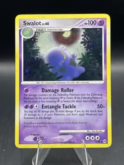 Swalot 9/99 Arceus Holo Pokemon w/Swirl - Image 1