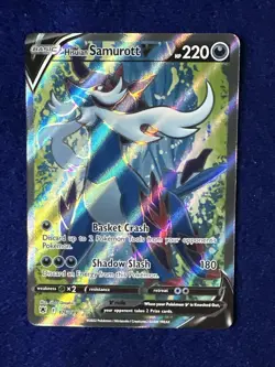 Pokemon Hisuian Samurott V 176/189 Astral Radiance Full Art Ultra Rare 🔥🔥🔥 - Image 3