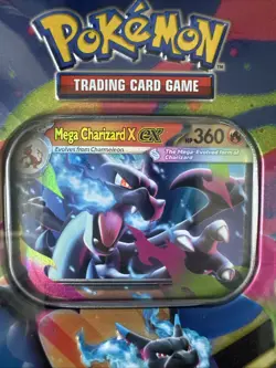 Pokemon TCG Mega Charizard ex Tin X Ascended Heroes SEALED - Image 2