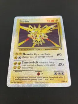 Pokemon TCG Zapdos [Rare - Reverse Holo] Legendary Collection 19/110 - NM - Image 2
