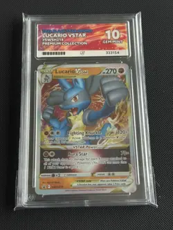 Lucario VSTAR SWSH214 - Pokemon TCG Black Star Promo - Ace 10 - Image 1