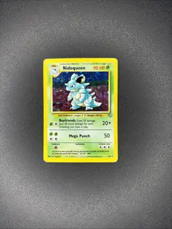 1999 Pokemon Jungle Nidoqueen #7/64 Holo Rare MP/HP - Image 1