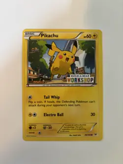Pokemon TCG Pikachu Build-A-Bear Workshop Promo 20/108 Promo Promo - Image 1