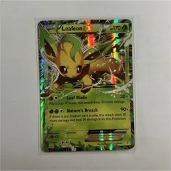 Pokemon Leafeon EX Ultra Rare Holo 10/83 Generations HP 170 EX - Image 1