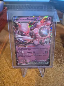 Team Rocket’s Mewtwo Ex - Pokemon Destined Rivals - 081/182 - Near Mint - Image 1