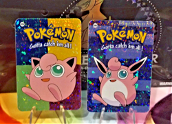 JAPANESE EVOLUTIONS POKEMON POCKET MONSTERS VENDING PRISM STICKER # 39 # 40 - Image 1