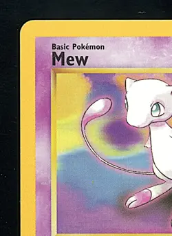 Mew 2000 Pokemon Black Star Promo #8 - NM - Image 3