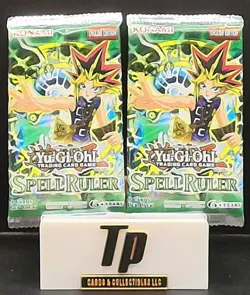 (2 Packs) Yu-Gi-Oh! TCG Spell Ruler 9 Card Sealed Packs - Image 1