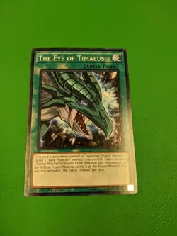 The Eye of Timaeus LEDD-ENA21 Legendary Dragon Decks 1st Edition - Image 1