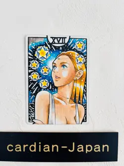 Hand Painted Altered MTG Card,forest,Anime Girl,waifu FromJapan 2025 #s06 - Image 1
