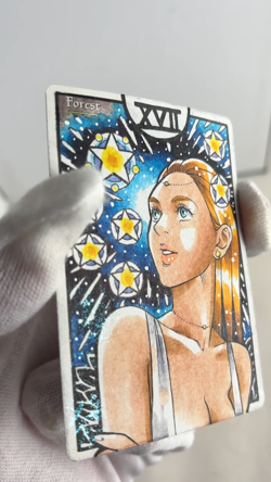 Hand Painted Altered MTG Card,forest,Anime Girl,waifu FromJapan 2025 #s06 - Image 2