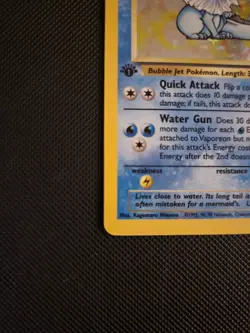 Vaporeon Holo 12/64 1st Edition Jungle 1999 Pokemon Card - Image 5