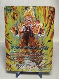 Ferocious Strike SS Son Goku Alternate Art Foil Dragon Ball Super Card Game | NM - Image 1