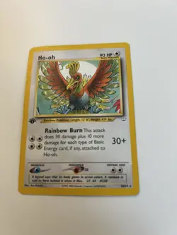 Pokemon- Ho-oh- Neo Revelation 18/64- Regular Rare 90 HP 1st Edition Basic Card - Image 3