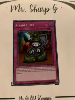 GRABRAUBER - PSV-DE008 DEUTSCH Yu-Gi-Oh! CARD SUPER RARE HOLO KONAMI TCG OCG - Image 2