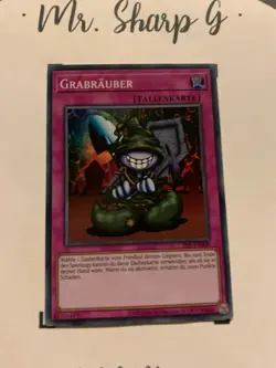 GRABRAUBER - PSV-DE008 DEUTSCH Yu-Gi-Oh! CARD SUPER RARE HOLO KONAMI TCG OCG - Image 3