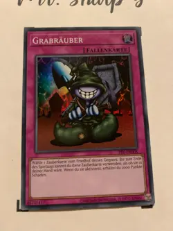 GRABRAUBER - PSV-DE008 DEUTSCH Yu-Gi-Oh! CARD SUPER RARE HOLO KONAMI TCG OCG - Image 4