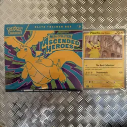 Pokemon TCG - Ascended Heroes - ETB Elite Trainer Box SEALED + Promo Card - Image 1