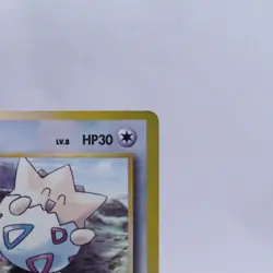 Togepi Lv.8 Corocoro Promo Old back Glossy Pokemon Card Japanese Nintendo 1999 - Image 3