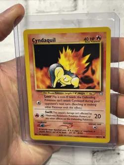Pokemon TCG Cyndaquil Neo Genesis Card 56/111 Vintage Pokemon Vtg NM/MT Common - Image 1
