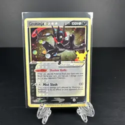 Greninja Star SWSH144 SWSH: Sword & Shield Promo Cards Holo LARGE SWIRL - Image 1