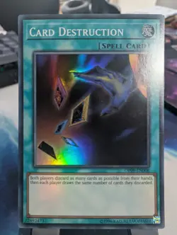 YuGiOh! Card Destruction OP09-EN008 Super Rare - Image 1