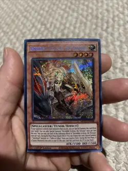 Ecclesia, the Virtuous 1st Prismatic Secret Rare Card MP22-EN188 - Image 1