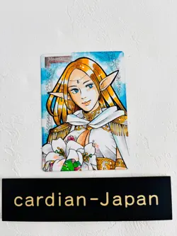 Hand Painted Altered MTG Card,forest,Anime Girl,waifu FromJapan 2025 #s01 - Image 1