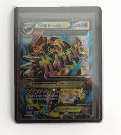 Primal Groudon EX Full Art Ultra Rare Holo Pokemon Card 151/160 XY Primal Clash - Image 1