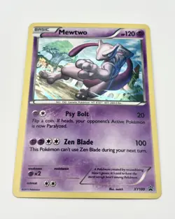 Mewtwo - XY100 - Cosmos Holo - XY Black Star Promo - Pokemon Card NM - Image 1