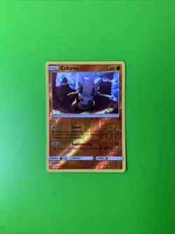 Cubone 105/236 Unified Minds Reverse Holo Pokemon Card LP+ - Image 1