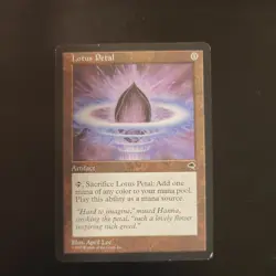 Magic the Gathering MTG card: Lotus Petal Tempest - Image 1